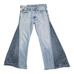 Two-for-One Rebel Special: Statement Wide-Leg Jeans